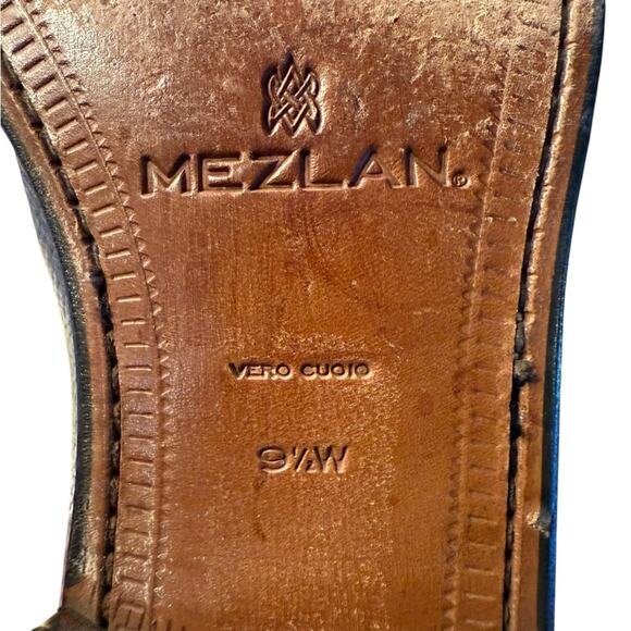 Mezlan Men\'s Size 9.5 Brown Leather Tassel Loafers Made in Spain main image 8